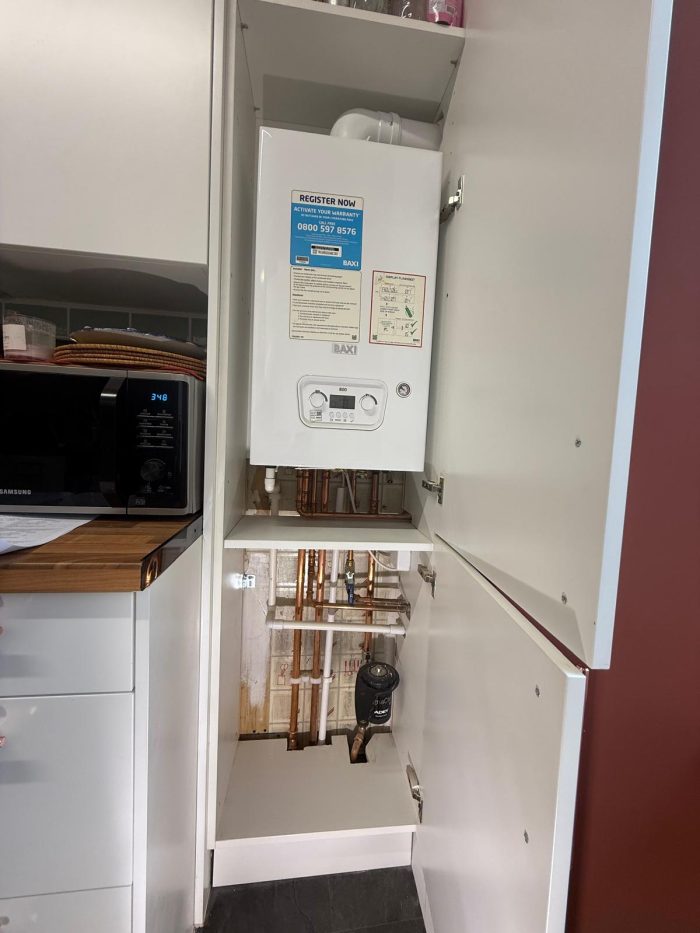 New boiler installed in G31